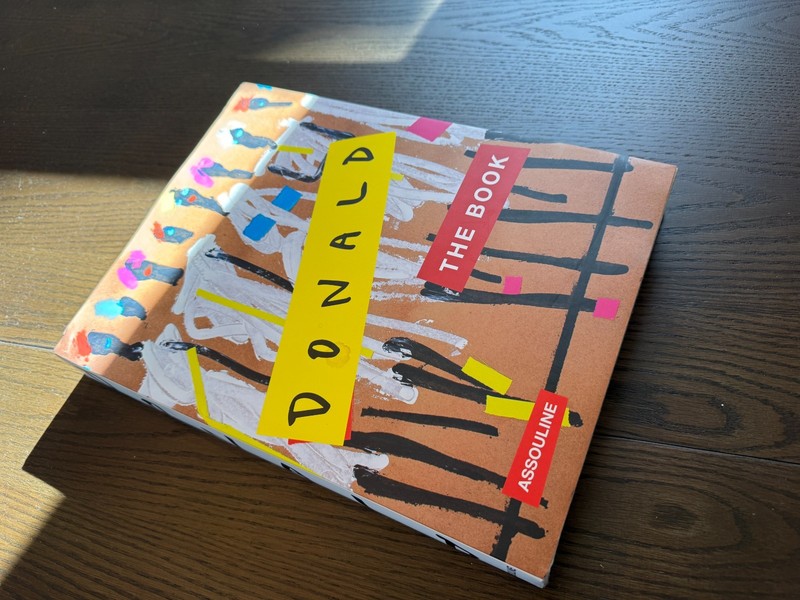 Donald: The Book – Art by Donald Robertson 2017 Assouline Hardcover John Demsey