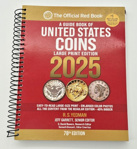 Official Red Book: A Guide Book of United States Coins 2025 Large Print Edition gallery