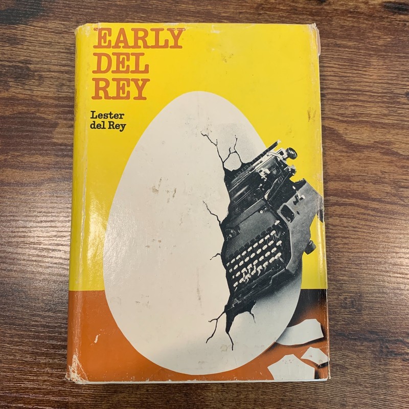 Early Del Rey by Lester Del Rey 1975 Hardcover HCDJ BCE Vintage Sci-Fi