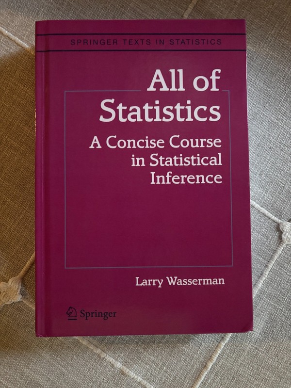 Springer Texts in Statistics Ser.: All of Statistics : A Concise Course in…