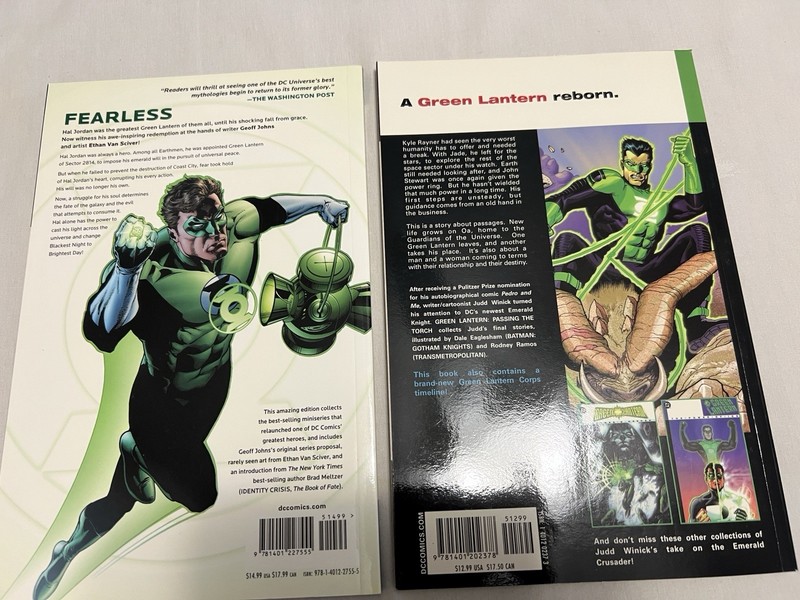 Green Lantern: Rebirth + Passing the Torch gallery