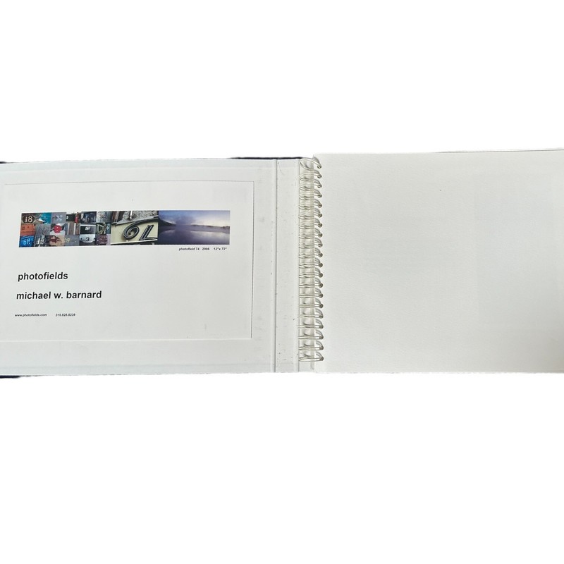 Photofields by Michael W. Barnard 2006 Art Photography Photos Laid in Book 15" gallery