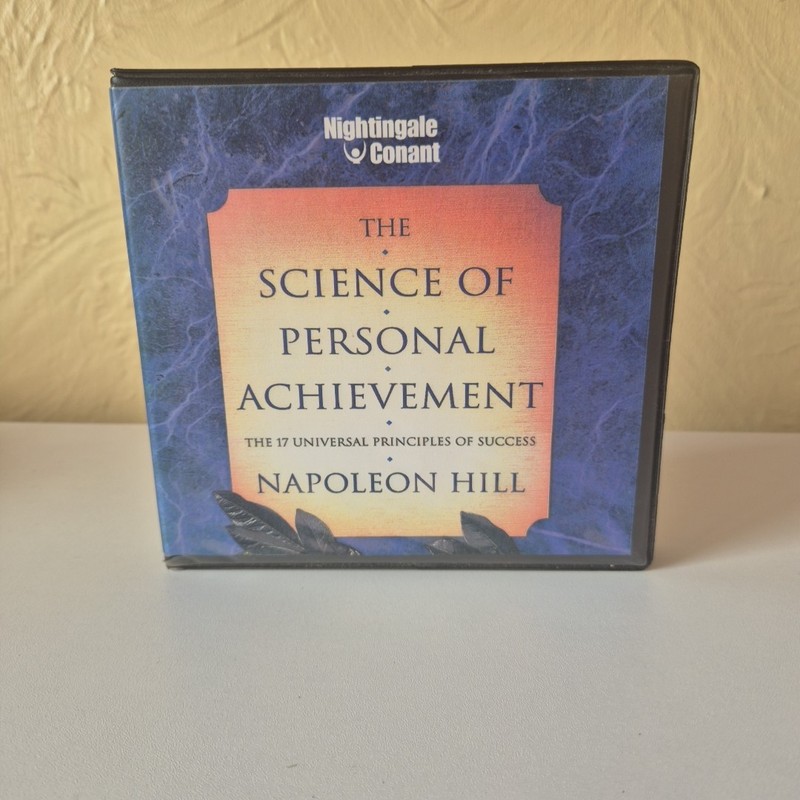 The Science Of Personal Achievement 7 Disc Audio Book CD Set Napoleon Hill