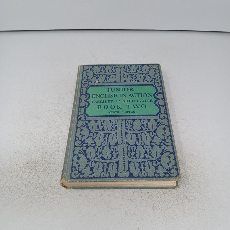 Junior English in Action: Book 2 4th Ed 1946 Hardcover by Tressler & Shelmadine