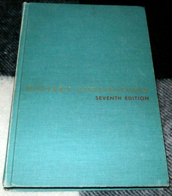 Western Civilizations 7th Ed. Vol. 1 | Edward M. Burns | VNTG 1968 | GOOD Cond.