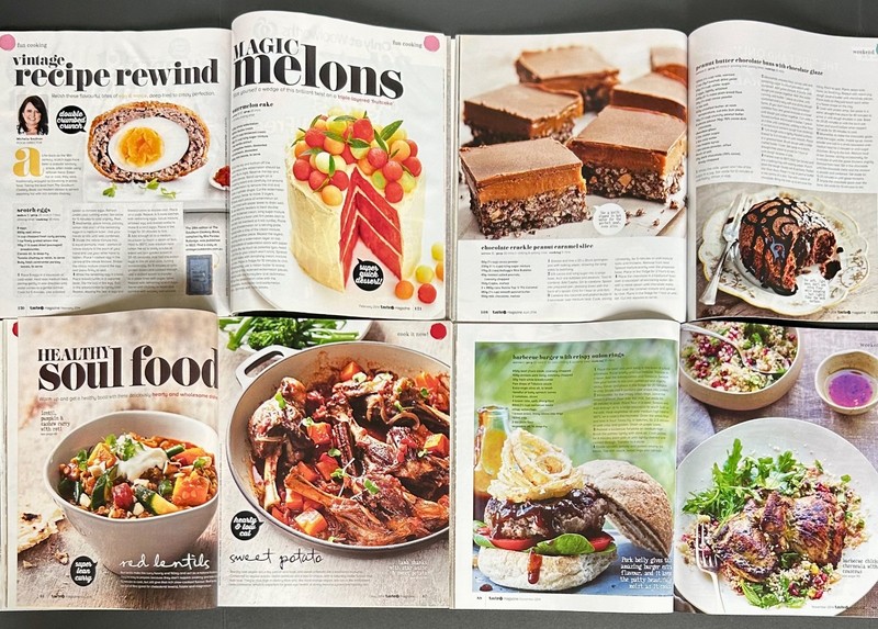 Huge LOT 20 TASTE Magazines Australia High-Gloss Food Recipes 2014-2019 Chefs gallery