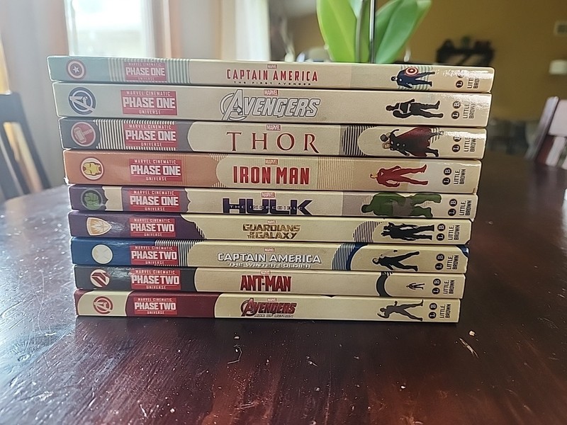 Marvel Universe Novels Lot Of 9 Phase One And Two New