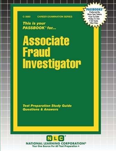 Associate Fraud Investigator by Passbooks: New