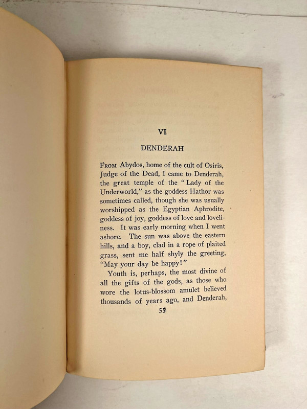 The Spell of Egypt by Robert Hichens The Century Company 1911 Acceptable gallery