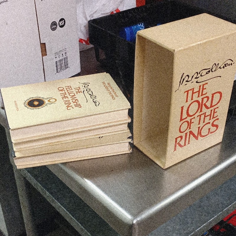 J.R.R. Tolkien The Lord of the Rings Box Set 2nd Edition - Houghton Mifflin gallery