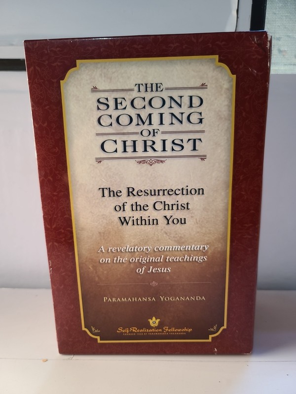 The Second Coming of Christ Vol 1 & 2 Yogananda 1st Ed 2023 Slipcase Set