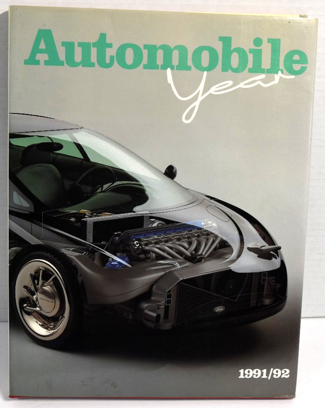 AUTOMOBILE YEAR, 1991-92: 39 (AUTOMOBILE YEAR/L’ANNEE – Hardcover Mint Condition