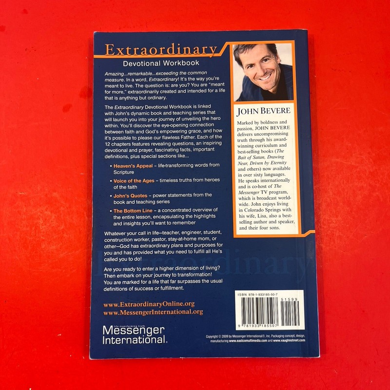 Extraordinary Devotional Workbook John Bevere The Life You’re Meant To Love gallery
