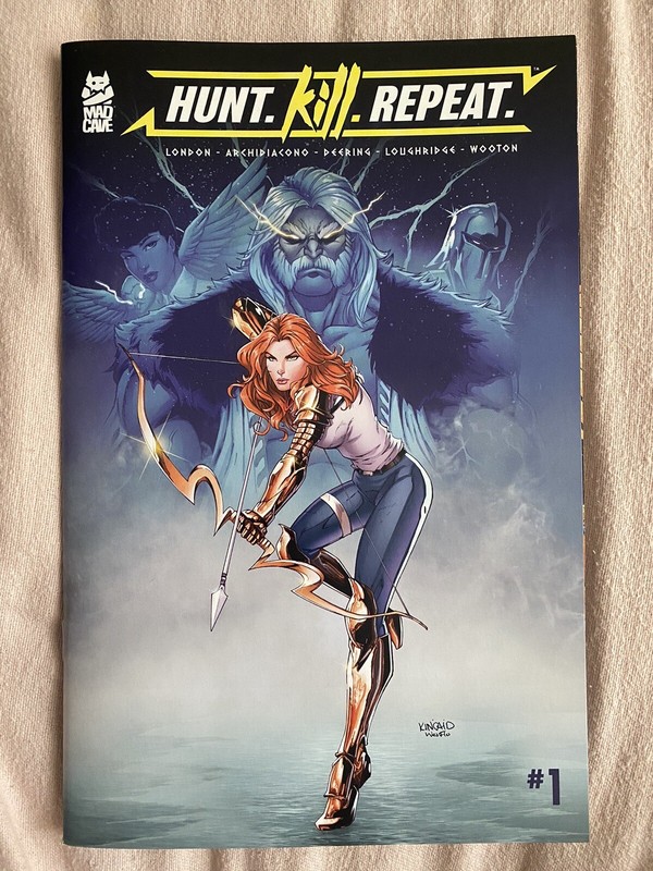 HUNT. KILL. REPEAT #1 – MAD CAVE STUDIOS – New Bagged 1st Printing