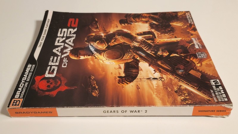 Gears Of War 2 Video Game Strategy Guide Microsoft Xbox 360 Bradygames Epic gallery