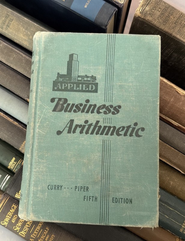 Applied Business Arithmetic 5th Edition Curry – Piper Hardcover 1948
