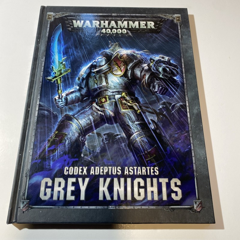 Games Workshop – Warhammer 40k – Grey Knights Codex – 8th Edition