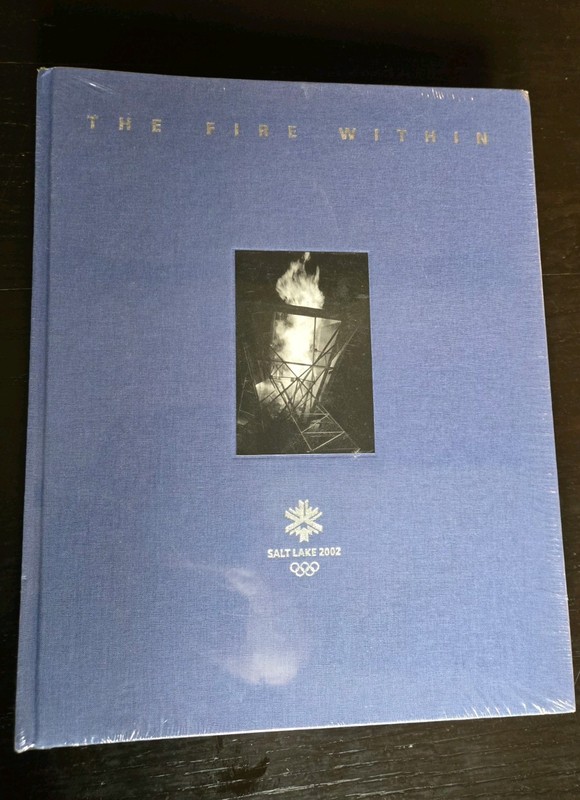 «The Fire Within» Photographs of Salt Lake 2002 Olympics Book, new sealed / MINT