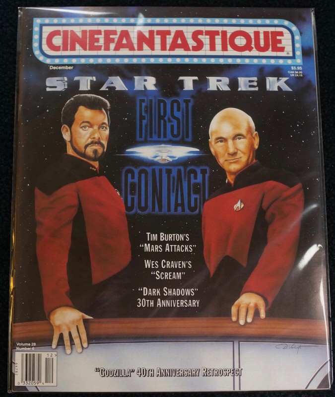 Cinefantastique Vol 28 #6 – December 1996 Star Trek / First Contact – NEW!