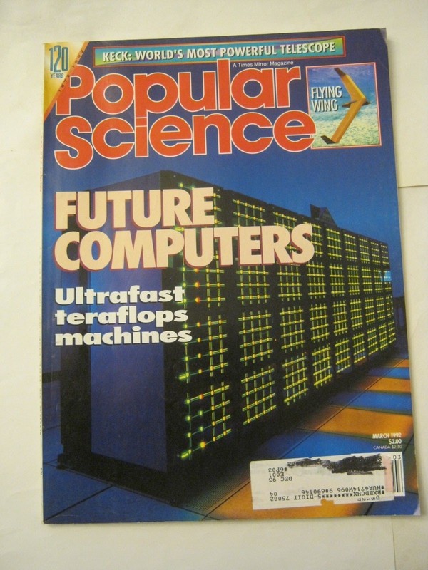 March 1992 Popular Science Magazine – Future Computers (004-5)