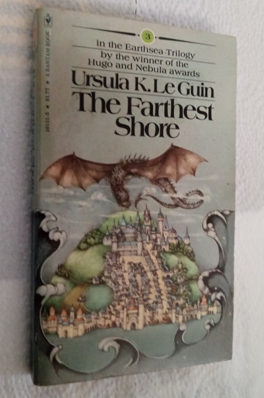 Ursula K. Le Guin – The Farthest Shore – Bantam Books Paperback 4th prt.Oct. ’75