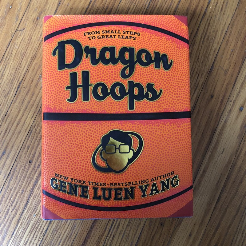 SIGNED Dragon Hoops by Gene Luen Yang (2020, Hardcover) W/ Dustcover Good Cond