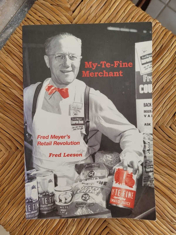 MY-TE-FINE MERCHANT By Fred Leeson Trade Paperback book