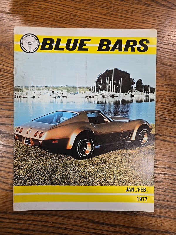 1977 Blue Bars Corvette Magazine Full Set of 6 Issues. See pic.