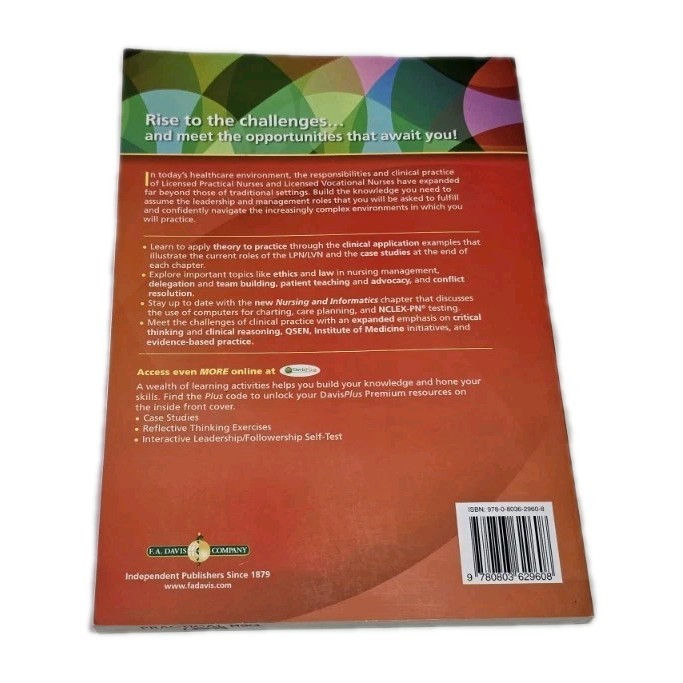Anderson’s Nursing Leadership & Management for LPN/LVN 5th Edition PB gallery