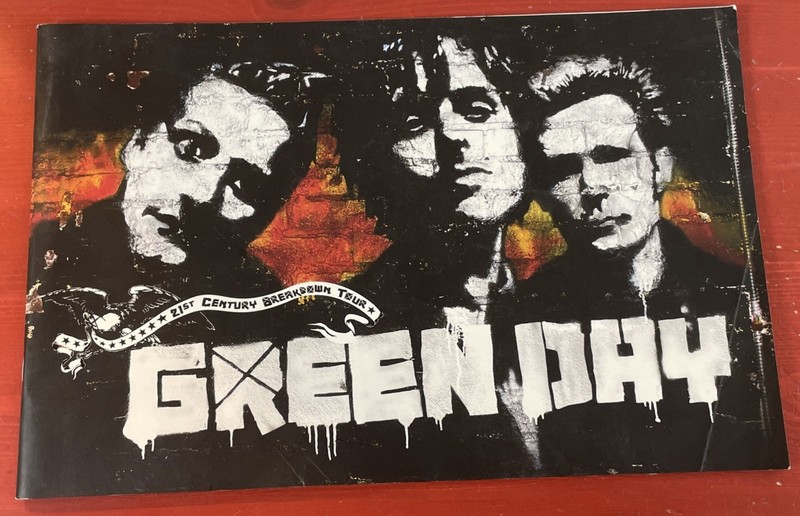 Green Day 21st Century Breakdown Tour Book/Souvenir Booklet Paperback 2009