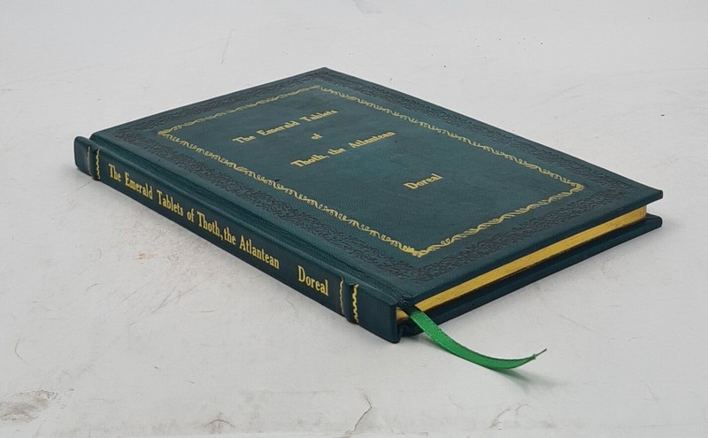 The Emerald Tablets of Thoth The Atlantean by Doreal [PREMIUM LEATHER BOUND] gallery