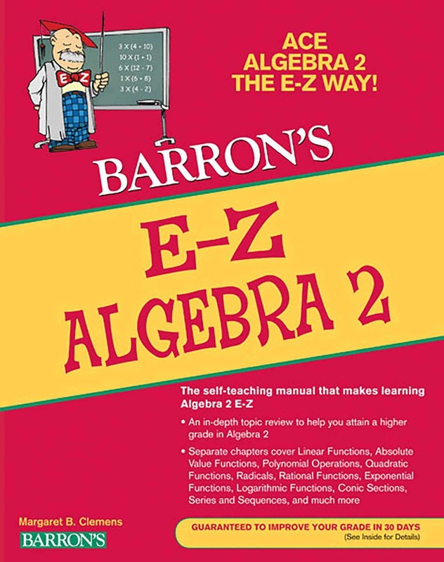 E-Z Algebra 2 (Barron’s Easy Way)