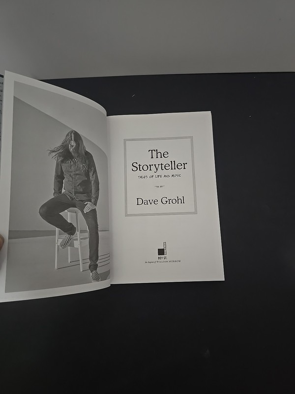 THE STORYTELLER - TALES of LIFE and MUSIC by DAVE GROHL (1st Edition HC 2021) gallery