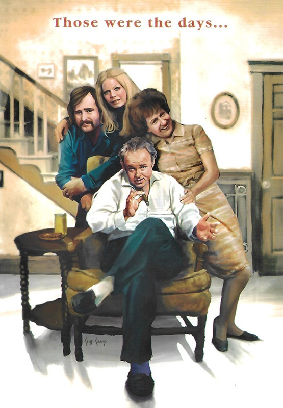 ALL IN THE FAMILY 36 Page soft cover book) ( 5 1/4″ x 7 1/2″)