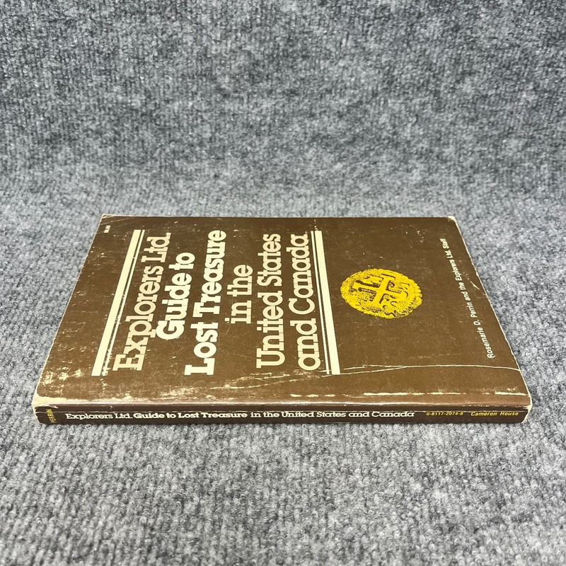 Explorers Ltd. Guide to Lost Treasure US Canada Perrin 1972 History Americana gallery