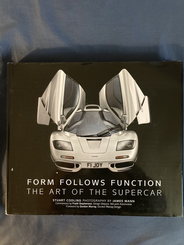 Form Follows Function: The Art of the Supercar by Codling