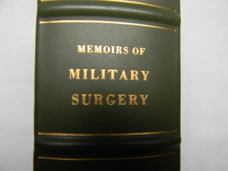 Memoirs of Military Surgery by D.J. Larrey including Vol 1 and 2, Leather Bound
