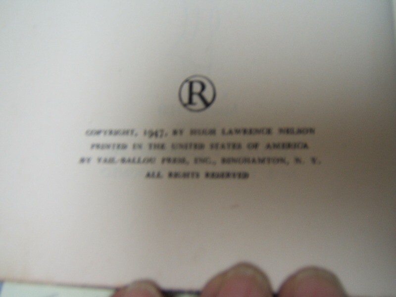 The Copper Lady Hugh Lawrence Nelson Murray Hill Mystery 1947 d/j gallery