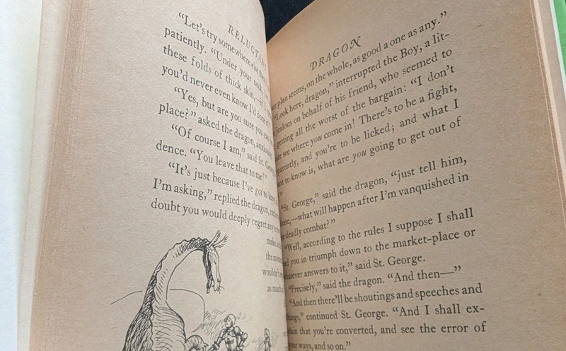 Weekly Reader The Reluctant Dragon By Kenneth Grahame Vintage gallery