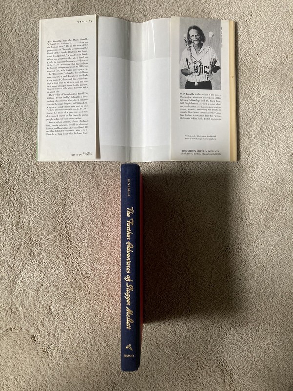 The Further Adventures of Slugger McBatt WP Kinsella. HMC 1988. First Printing. gallery