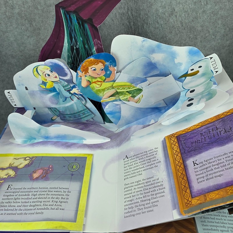 Frozen : A Pop-Up Adventure by Matthew Reinhart (2016, Hardcover) ACCEPTABLE gallery