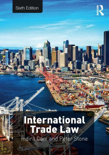 International Trade Law, Paperback by Carr, Indira; Stone, Peter, Like New Us…