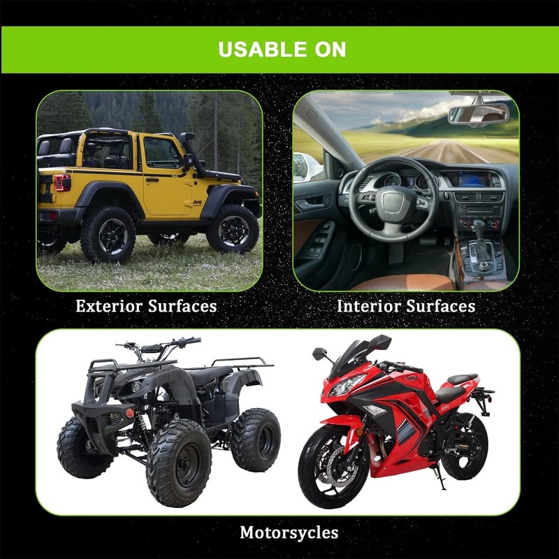 Versatile Plastic Restorer with Free Applicator - 60ml for Cars and Home Use gallery