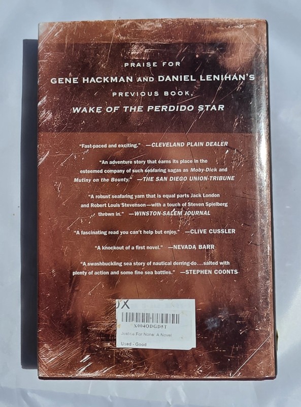 Justice for None 1st Edition by Gene Hackman & Daniel Lenihan WW1 Depression Era gallery