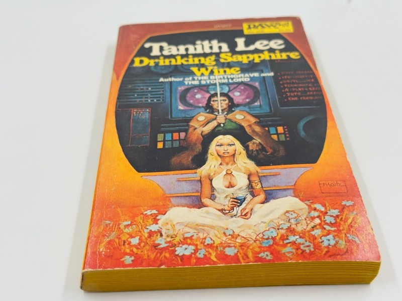 Tanith Lee, DAW PB, Drinking Sapphire Wine 1st Ed 1/1977 gallery