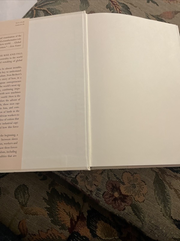 Empire of Cotton : A Global History Hardcover Sven Beckert gallery