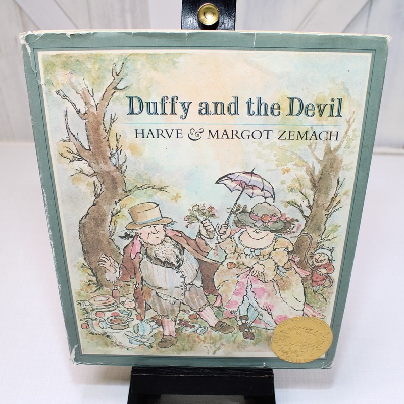 Vintage Duffy & The Devil 1st Edition 1973 Carve & Margot Book Hardcover Jacket
