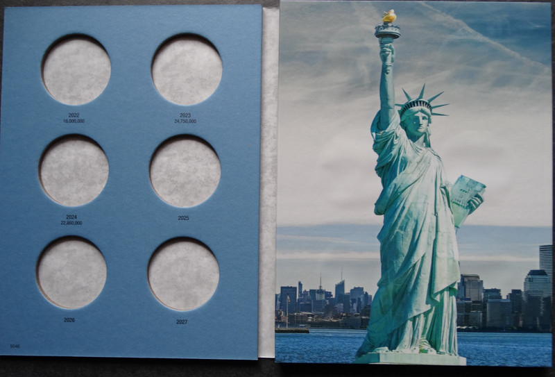 Whitman American Silver Eagle Dollar Coin Folder #3 2022-2028 Album Book 5046 gallery