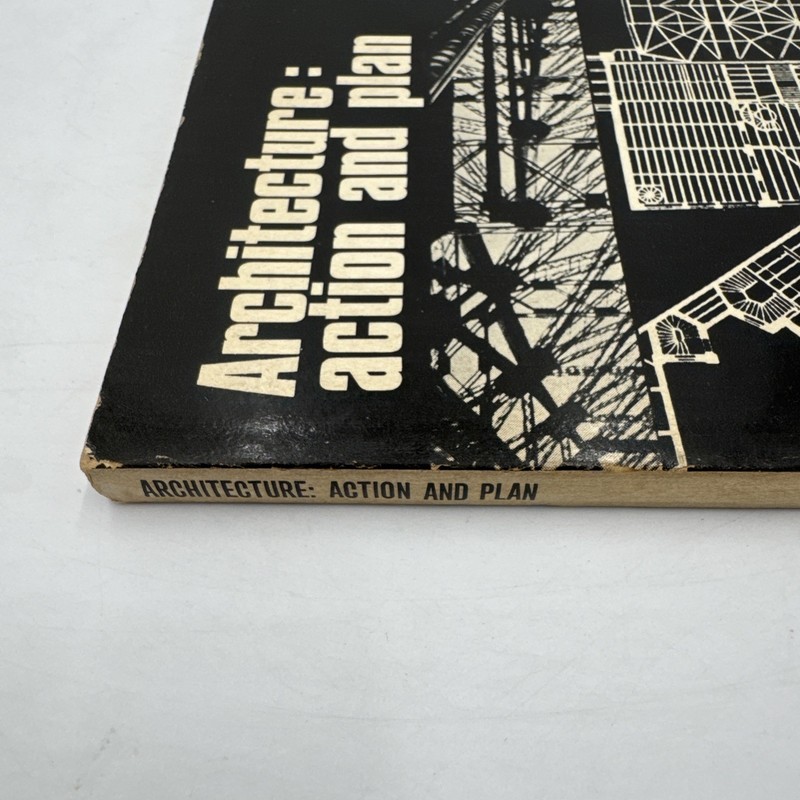 Architecture Action and Plan Peter Cook 1967 1st Ed Studio Vista Archigram MCM gallery