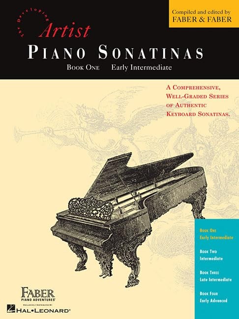 Piano Sonatinas: Book 1 Early intermediate – Developing Artist Original Keyb…